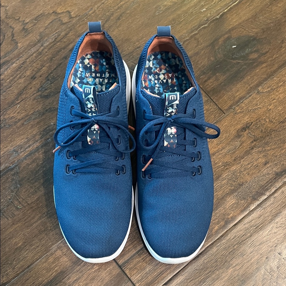 Travis Mathew Blue Sneakers 9.5 GUC